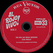 The Viva Las Vegas Sessions - Elvis Presley CD FTD Label