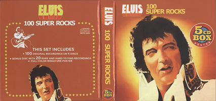 100 Super Rocks - Australian Edition - Elvis Presley Bootleg CD