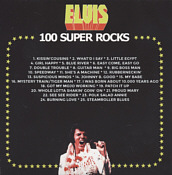 100 Super Rocks - Australian Edition - Elvis Presley Bootleg CD