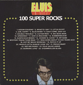 100 Super Rocks - Elvis Presley Bootleg CD