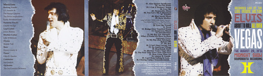 About To Roll All Over Vegas - Elvis Presley Bootleg CD