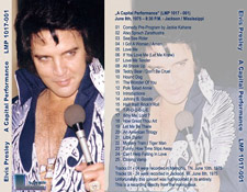A Capital Performance - LMP - Elvis Presley Bootleg CD