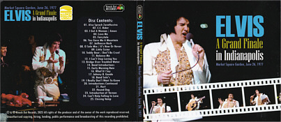 A Grand Finale In Indianapolis - Elvis Presley Bootleg CD