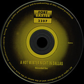 A Hot Winter Night In Dallas - Elvis Presley Bootleg CD