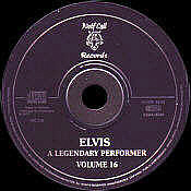  A Legendary Performer Vol. 16 - Elvis Presley Bootleg CD
