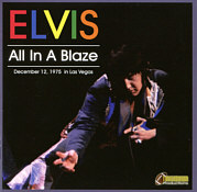 All In A Blaze - Elvis Presley Bootleg CD