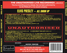 All Shook Up - Elvis Presley Bootleg CD