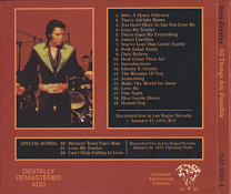 All Things Are Possible - Elvis Presley Bootleg CD