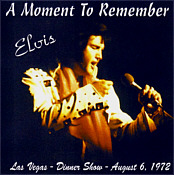 A Moment To Remember - Elvis Presley Bootleg CD