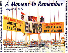 A Moment To Remember - Elvis Presley Bootleg CD