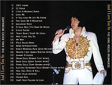 And I Love You So - Elvis Presley Bootleg CD