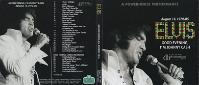 A Powerhouse Performance - Good Evening, I'm Johnny Cash - Elvis Presley Bootleg CD