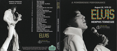  A Powerhouse Performance - Memphis Tennessee - Elvis Presley Bootleg CD