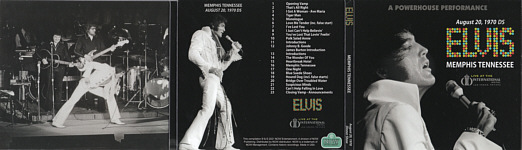  A Powerhouse Performance - Memphis Tennessee - Elvis Presley Bootleg CD