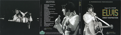 A Powerhouse Performance - Sweet Inspiration - Elvis Presley Bootleg CD