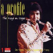 A Profile (The King On Stage) Volume 1 - Elvis Presley Bootleg CD