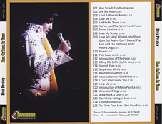 Back On The Track In Vegas - Elvis Presley Bootleg CD