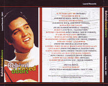 Behind Closed Doors (Laurel) - Elvis Presley Bootleg CD