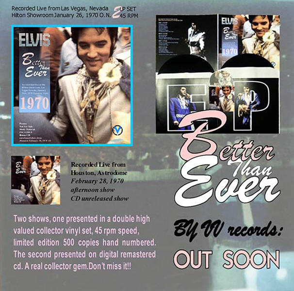 Better Than Ever - Elvis Presley Bootleg CD