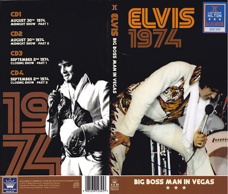 Big Boss Man In Vegas - Elvis Presley Bootleg CD