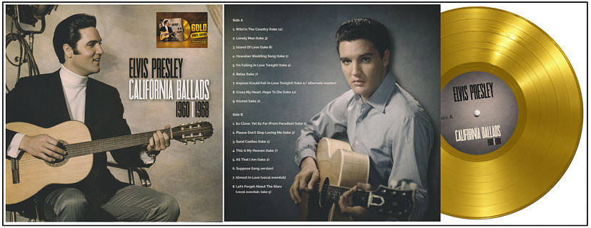 California Ballads 1960 - 1968 (LP/CD) - Elvis Presley Bootleg CD