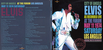 City Of Angels - Elvis Presley Bootleg CD