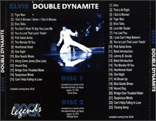 Double Dynamite - Elvis Presley Bootleg CD