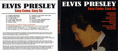 Easy Come , Easy Go - Elvis Presley Bootleg CD