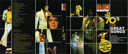 Elvis in The 70's - 28 Great Songs - Elvis Presley Bootleg CD