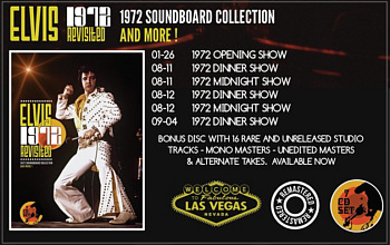 Elvis 1972 Revisited - 1972 Soundboard Collection And More - Elvis Presley Bootleg CD
