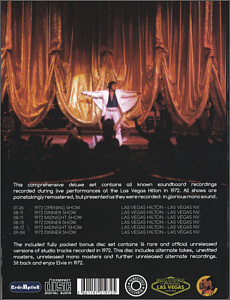 Elvis 1972 Revisited - 1972 Soundboard Collection And More - Elvis Presley Bootleg CD