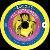 Elvis At The Astrodome  - Elvis Presley Bootleg CD