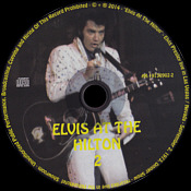 Elvis At The Hilton - Elvis Presley Bootleg CD
