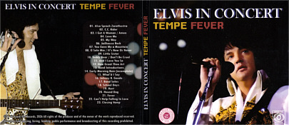 Elvis In Concert - Tempe Fever - Elvis Presley Bootleg CD