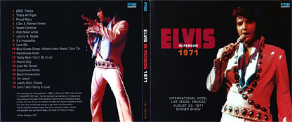 Elvis In Person 1971 - Elvis Presley Bootleg CD