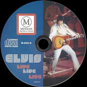 Elvis Live Live Live - Volume 2 - Elvis Presley Bootleg CD