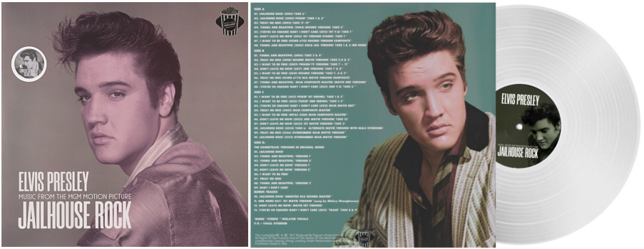 Elvis Music From The MGM Motion Picture "Jailhouse Rock" (LP/CD) - Elvis Presley Bootleg CD