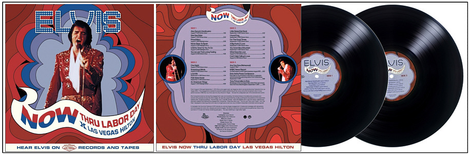 Elvis Now Thru Labor Day 1972 (LP/CD) - Elvis Presley Bootleg CD