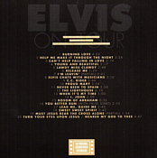 Elvis On Tour - The Standing Room Only Tapes - Elvis Presley Bootleg CD