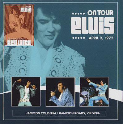 Elvis On Tour - April 9, 1972 (Golden Globe Records LP/CD) - Elvis Presley Bootleg CD