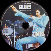 Elvis On Tour - April 9, 1972 (Golden Globe Records LP/CD) - Elvis Presley Bootleg CD
