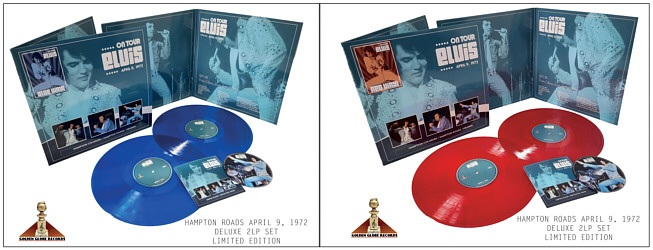 Elvis On Tour - April 9, 1972 (Golden Globe Records LP/CD) - Elvis Presley Bootleg CD
