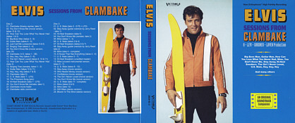 Elvis Sessions From Clambake - Elvis Presley Bootleg CD