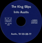 Elvis Slips Into Austin (The King Slips Into Austin) - Elvis Presley Bootleg CD