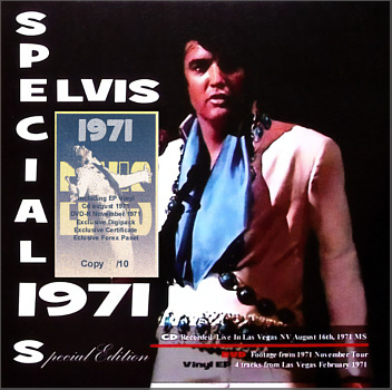 Elvis Special 1971 - Special Edition (EP/CD/DVD) - Elvis Presley Bootleg CD