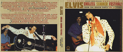 Endless Summer Festival - From The Booth Tapes Vol. 2 - Elvis Presley Bootleg CD - Elvis Presley Bootleg CD