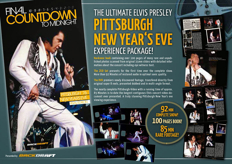 Final Countdown To Midnight - Elvis Presley Bootleg CD