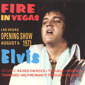 Fire In Vegas - Elvis Presley Bootleg CD