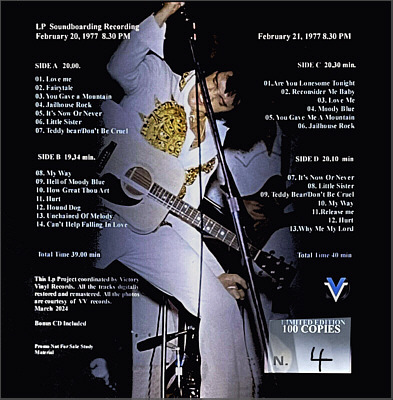 Fighting To Stay Alive (LP/CD) - Elvis Presley Bootleg CD