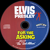 For The Asking - The Alternate Lost Album (LP/CD) - Elvis Presley Bootleg CD